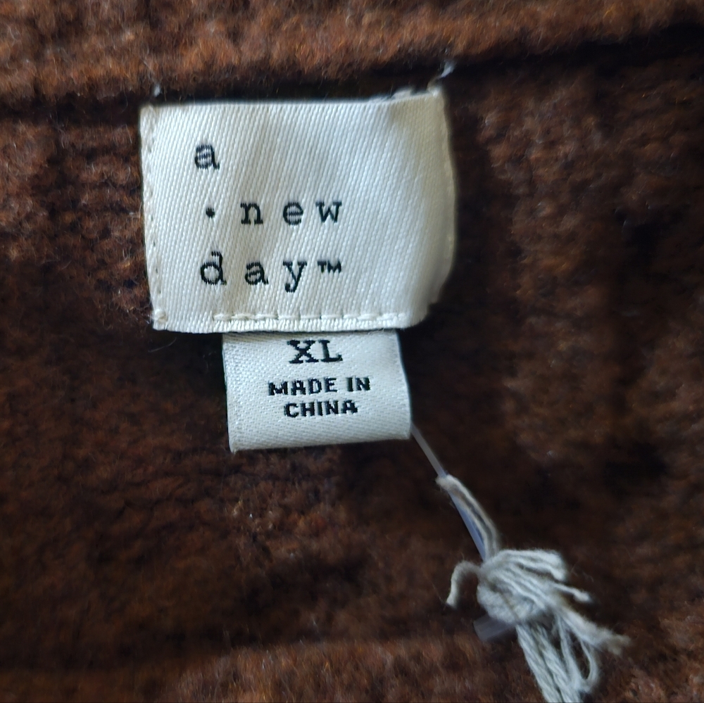 a new day Brown Cable Knit Sweater - Picture 7 of 7